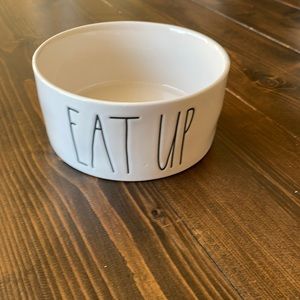 Rae Dunn Dog Bowl EAT UP